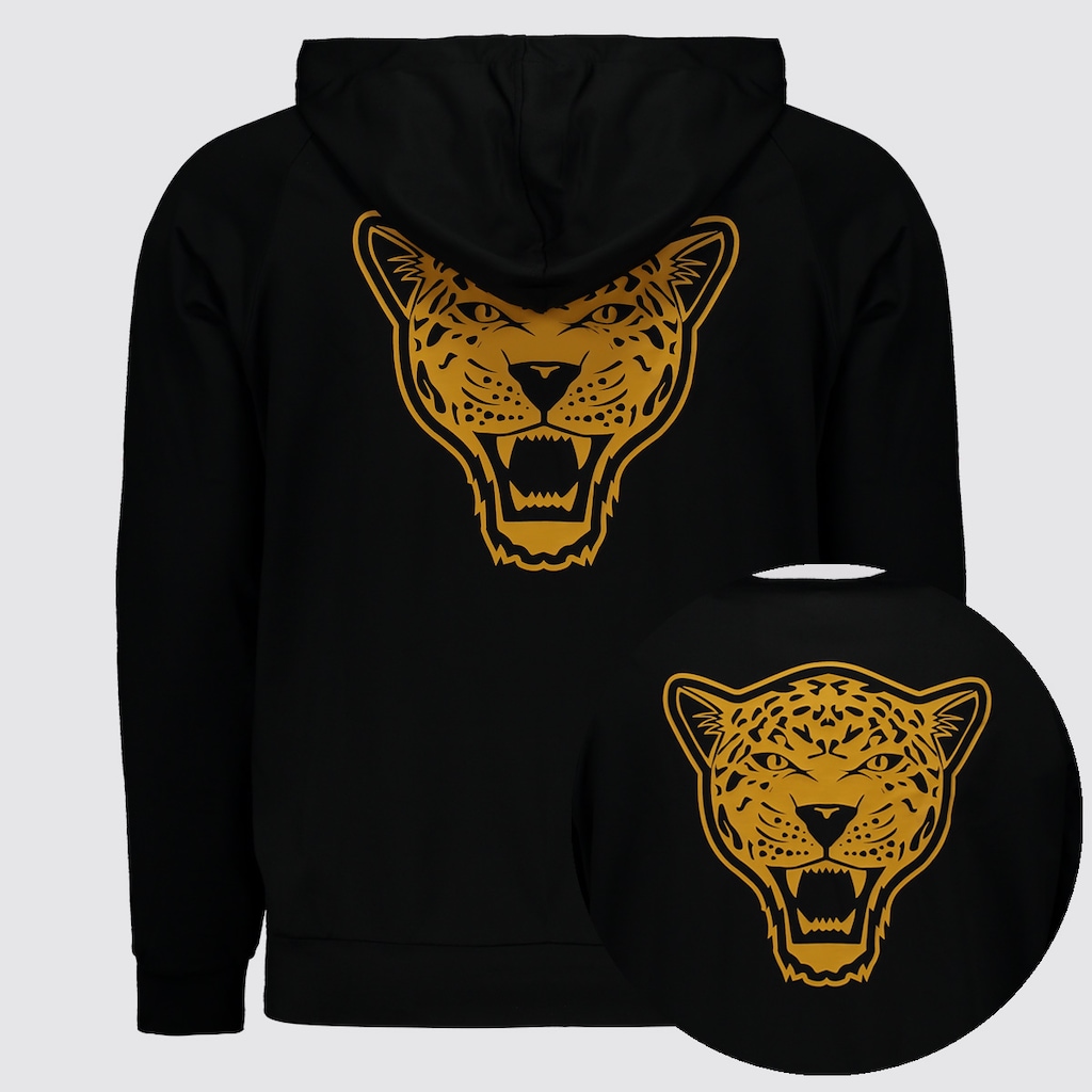 Imagem 3 do produto Blusão Moletom Onça Amazonas Atleta Classic 2025 FutFanatics Masculino