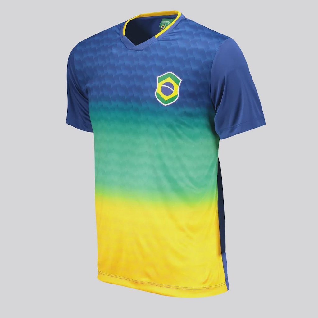 Imagem 2 do produto Camisa Brasil Logo Samba FutFanatics Masculina