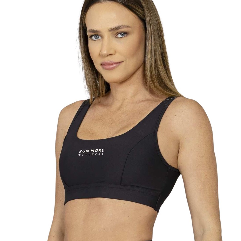 Imagem 2 do produto Top Media Sustentação Run More Running Feminino