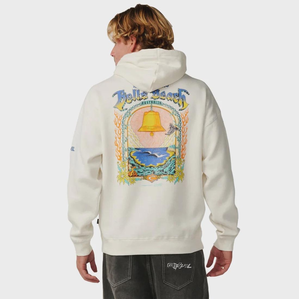 Imagem 2 do produto Moletom Masculino Rip Curl Bells Beach Pro Bone Importado