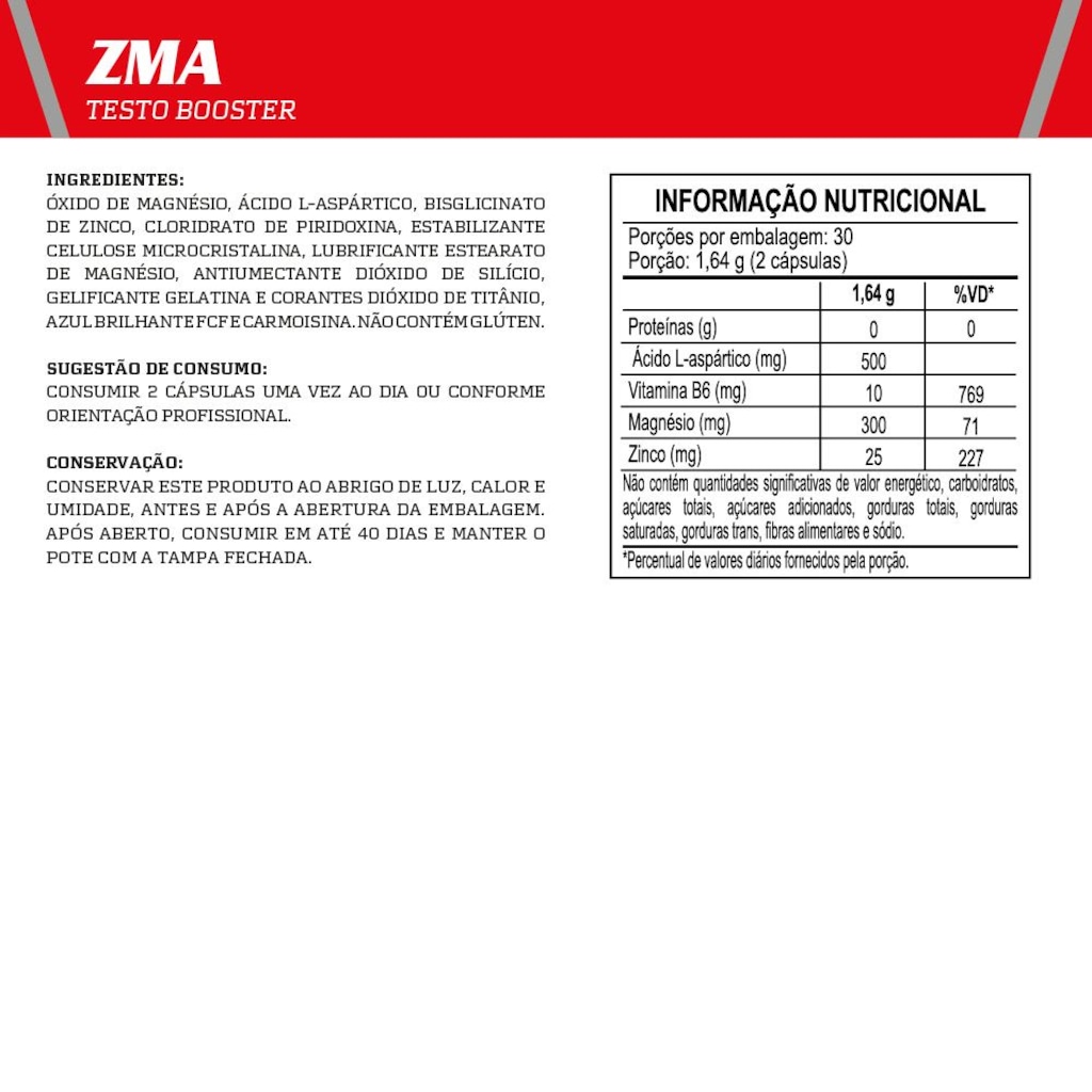 Imagem 2 do produto Multivitamínico Integralmedica Zma 60g