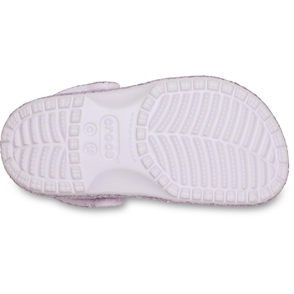 Imagem 5 do produto Sandália Crocs Classic Chunky Glitter Clog T - Infantil