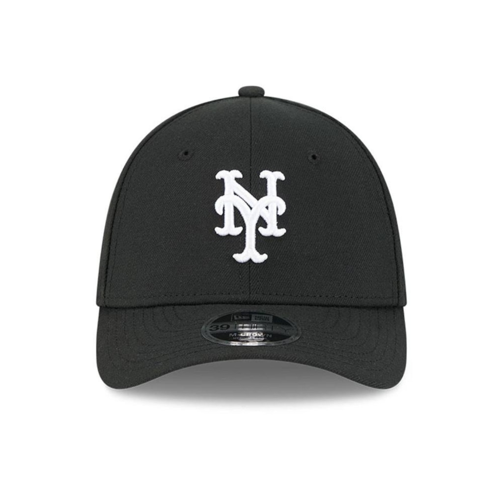 Imagem 2 do produto Boné Unissex New Era 39THIRTY M-Crown New York Mets MLB Aba Curva