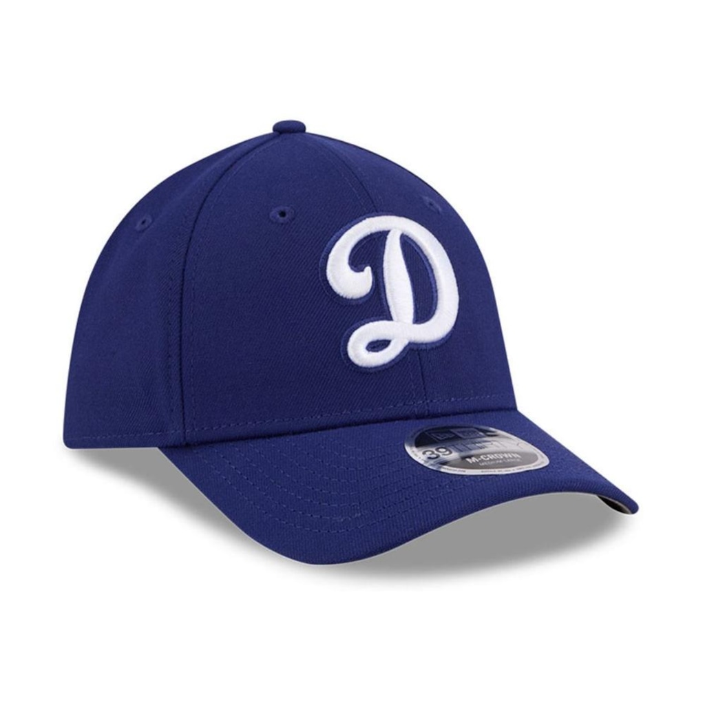 Imagem 3 do produto Boné Unissex New Era 39THIRTY M-Crown Los Angeles Dodgers MLB Aba Curva