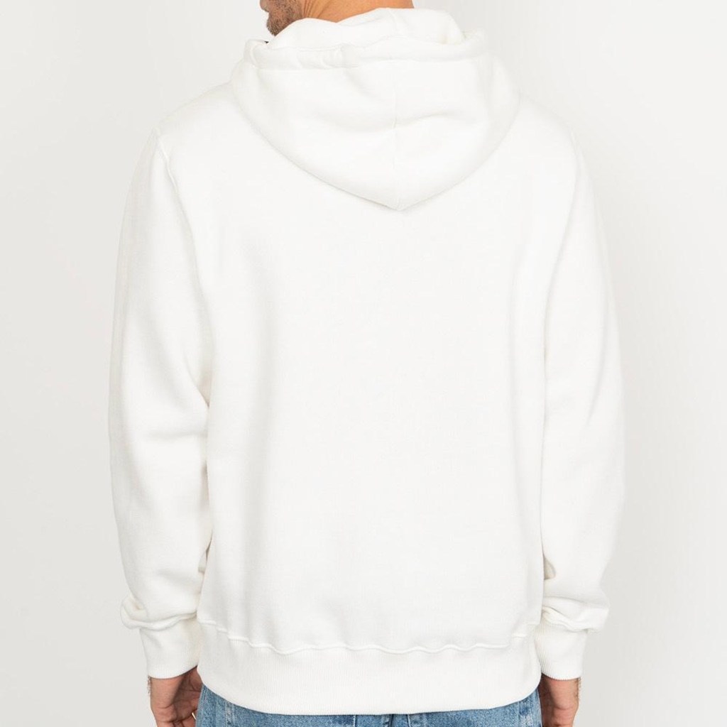 Imagem 2 do produto Jaqueta de Moletom com Capuz Quiksilver Canguru Emb Three Logo - Masculino