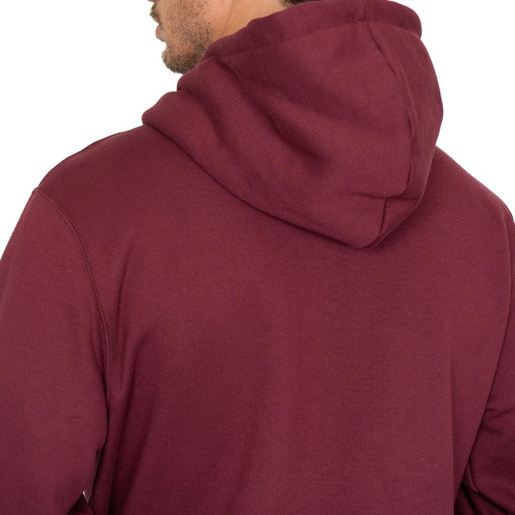 Imagem 4 do produto Blusão de Moletom com Capuz Quiksilver Canguru Chrome Three Logo - Masculino