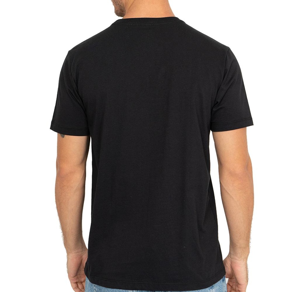 Imagem 2 do produto Camiseta Quiksilver Emb Three Logo - Masculina