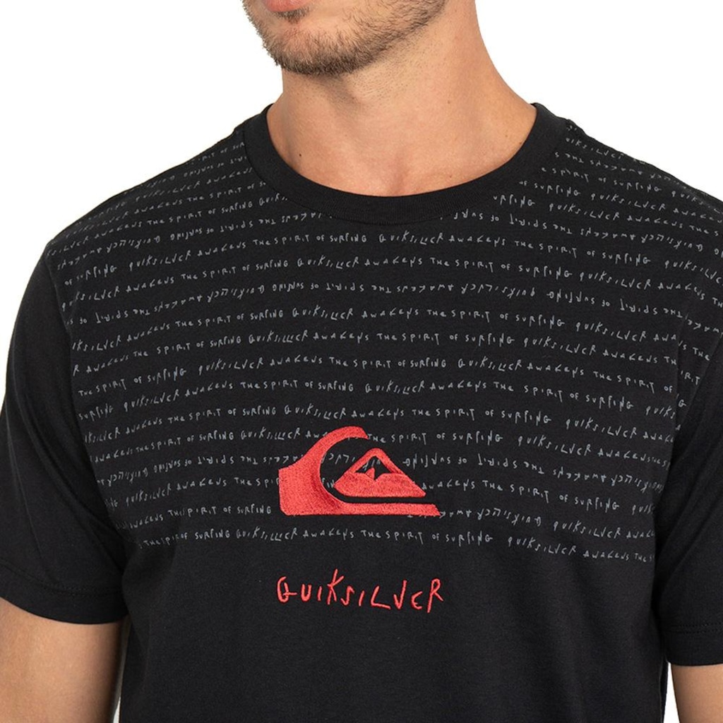 Imagem 3 do produto Camiseta Quiksilver Emb Quik Thoughts - Masculina