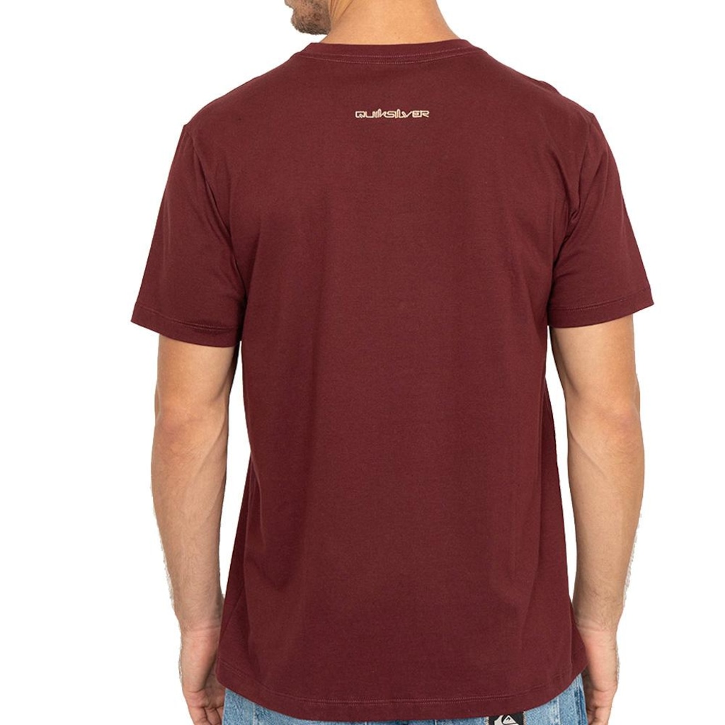 Imagem 2 do produto Camiseta Quiksilver Chrome Three Logo - Masculina