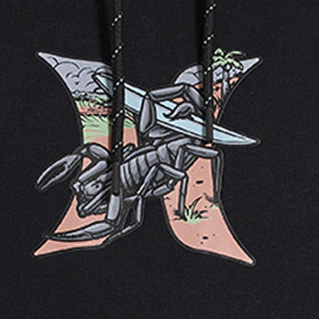 Imagem 2 do produto Blusão de Moletom com Capuz Hurley Hurley Scorpion - Masculino