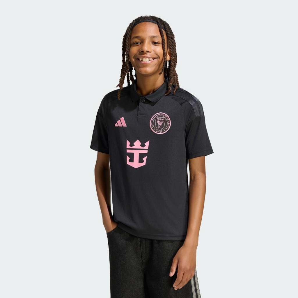 Imagem 3 do produto Camisa Inter Miami II Messi 26/27 Adidas Infantil