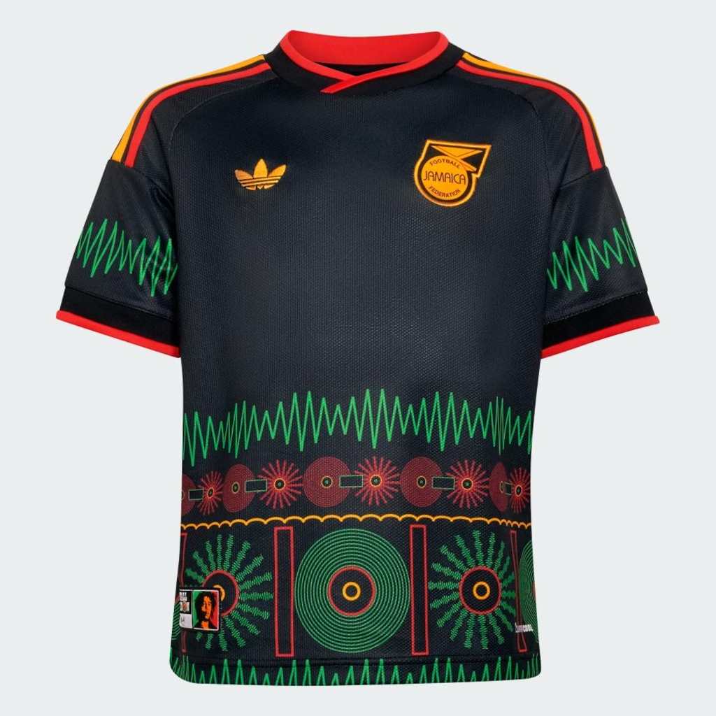 Imagem 2 do produto Camisa Jamaica II 26/27 x Bob Marley Adidas Infantil