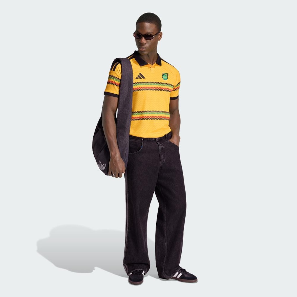 Imagem 4 do produto Camisa Jamaica I 26/27 x Bob Marley Adidas Masculina