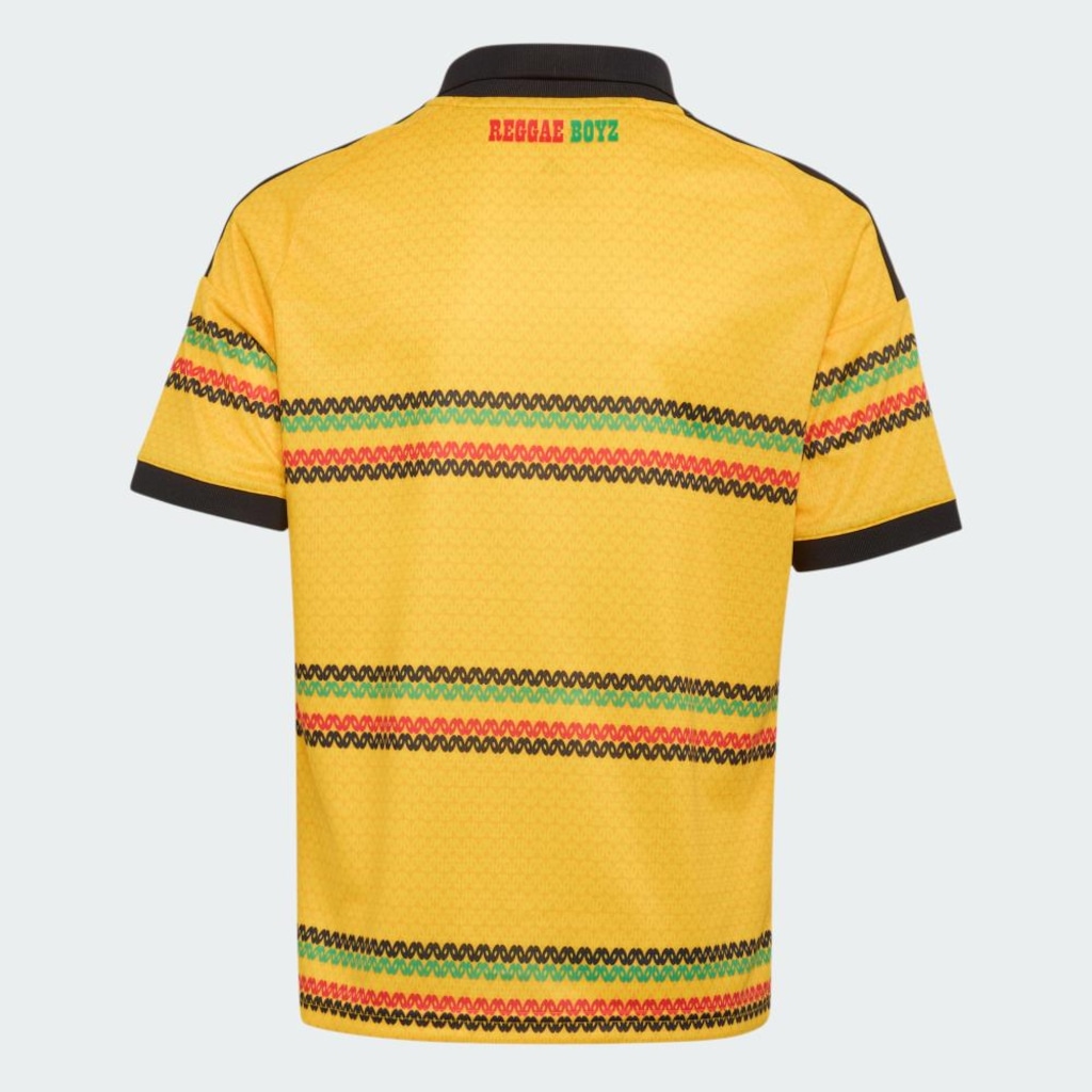 Imagem 3 do produto Camisa Jamaica I 26/27 x Bob Marley Adidas Infantil