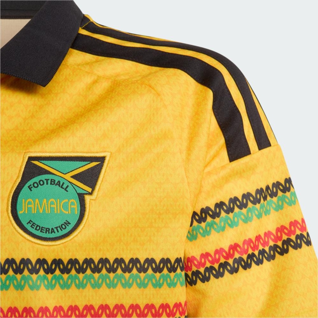 Imagem 4 do produto Camisa Jamaica I 26/27 x Bob Marley Adidas Infantil
