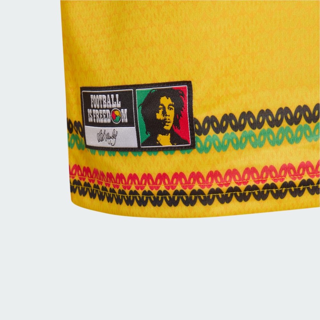 Imagem 5 do produto Camisa Jamaica I 26/27 x Bob Marley Adidas Infantil