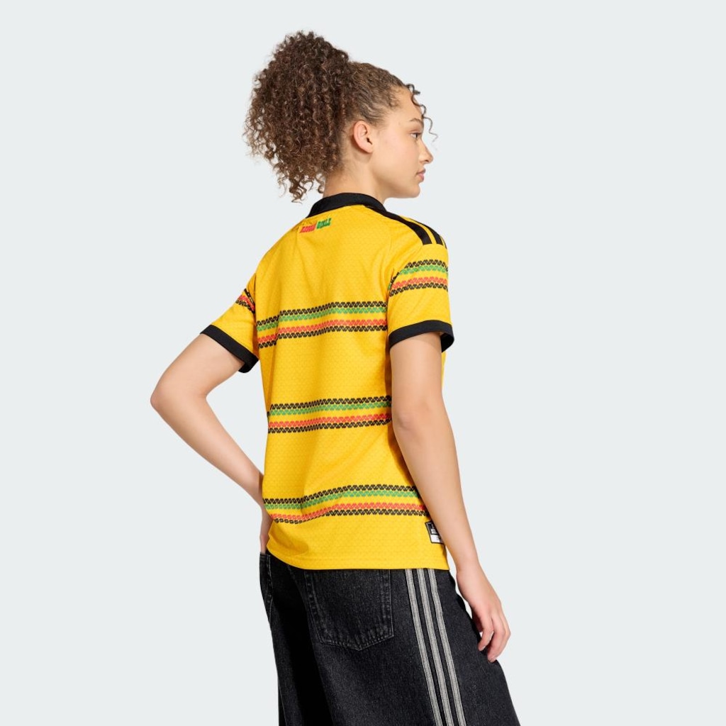 Imagem 3 do produto Camisa Jamaica I 26/27 x Bob Marley Adidas Feminina