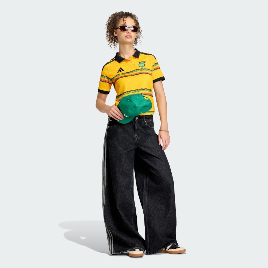 Imagem 4 do produto Camisa Jamaica I 26/27 x Bob Marley Adidas Feminina