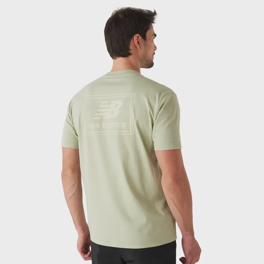 Imagem 3 do produto Camiseta New Balance Woven Label Masculina