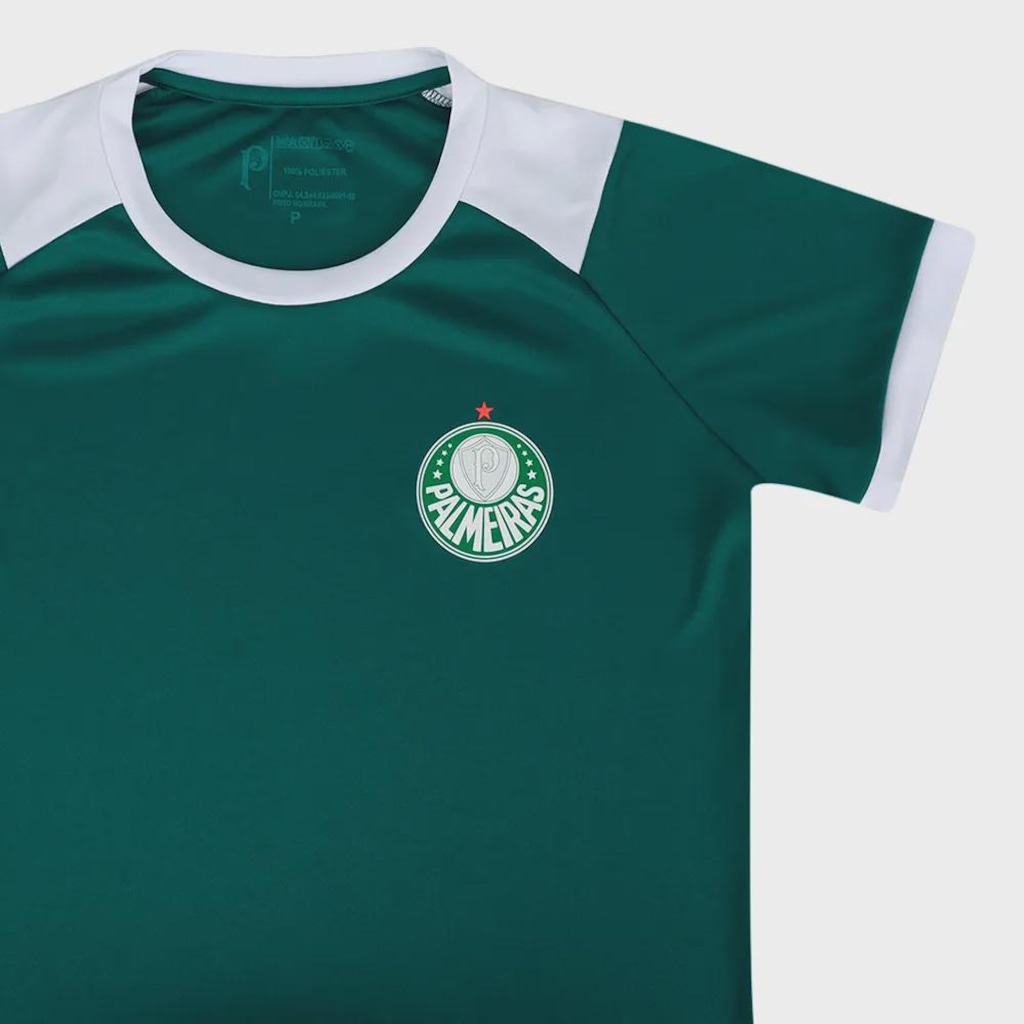 Imagem 3 do produto Camiseta Betel Palmeiras Alviverde Feminina