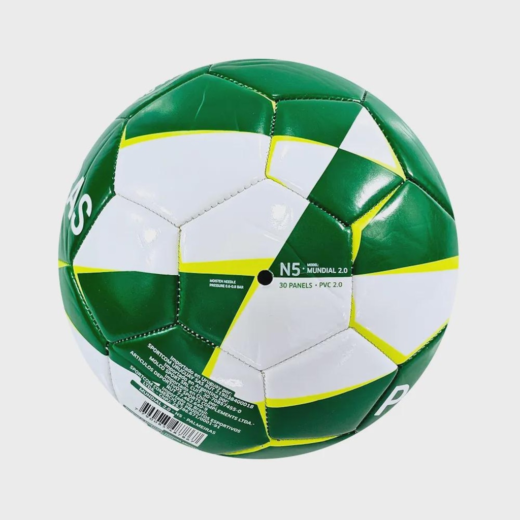 Imagem 2 do produto Bola de Futebol de Campo Sportcom Palmeiras Mundial 2.0
