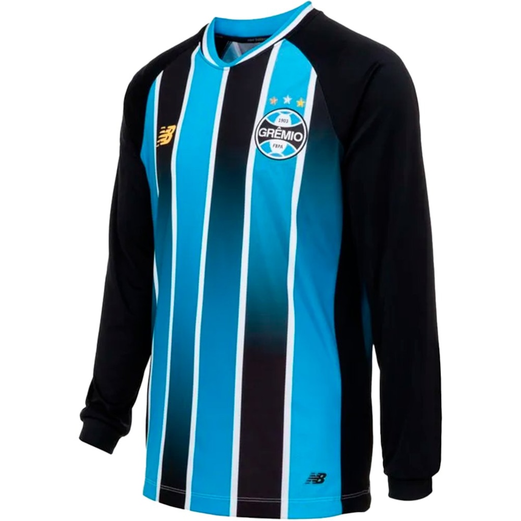 Imagem 3 do produto Camiseta do Grêmio Manga Longa Home 2026 New Balance - Masculina