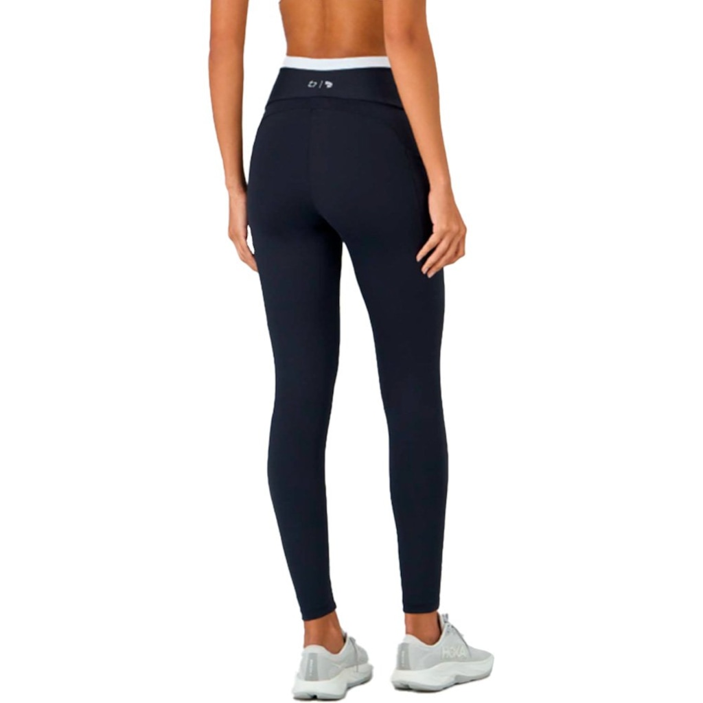 Imagem 2 do produto Legging Alto Giro Com Bolsos Laterais Feminina