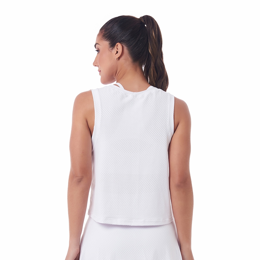 Imagem 3 do produto Regata Cropped Feminina BT SND Fitness