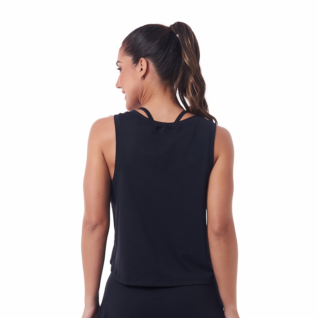 Imagem 3 do produto Regata Cropped Feminina BT SND Fitness