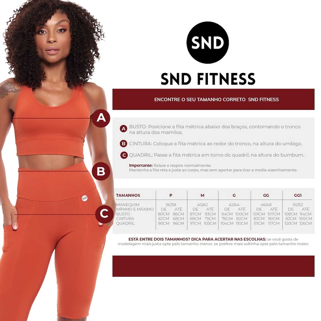Imagem 4 do produto Regata Cropped Feminina BT SND Fitness