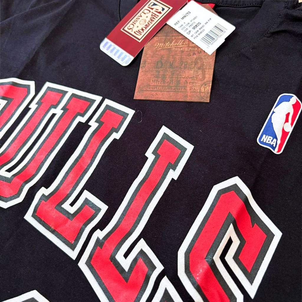 Imagem 3 do produto Camiseta NBA Chicago Bulls Pippen 33 Mitchell & Ness - Masculina