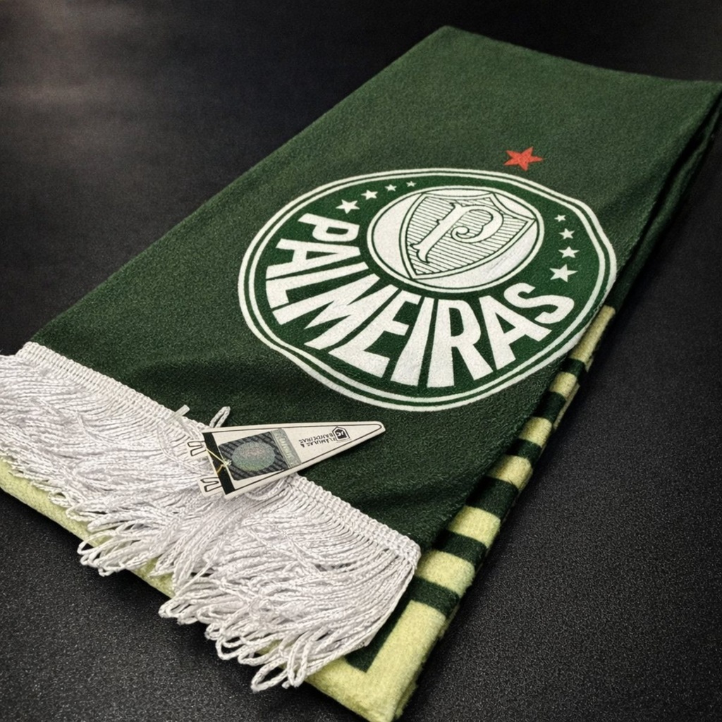 Imagem 2 do produto Cachecol do Palmeiras Palestra Itália 1914 Oficial BC Sartori