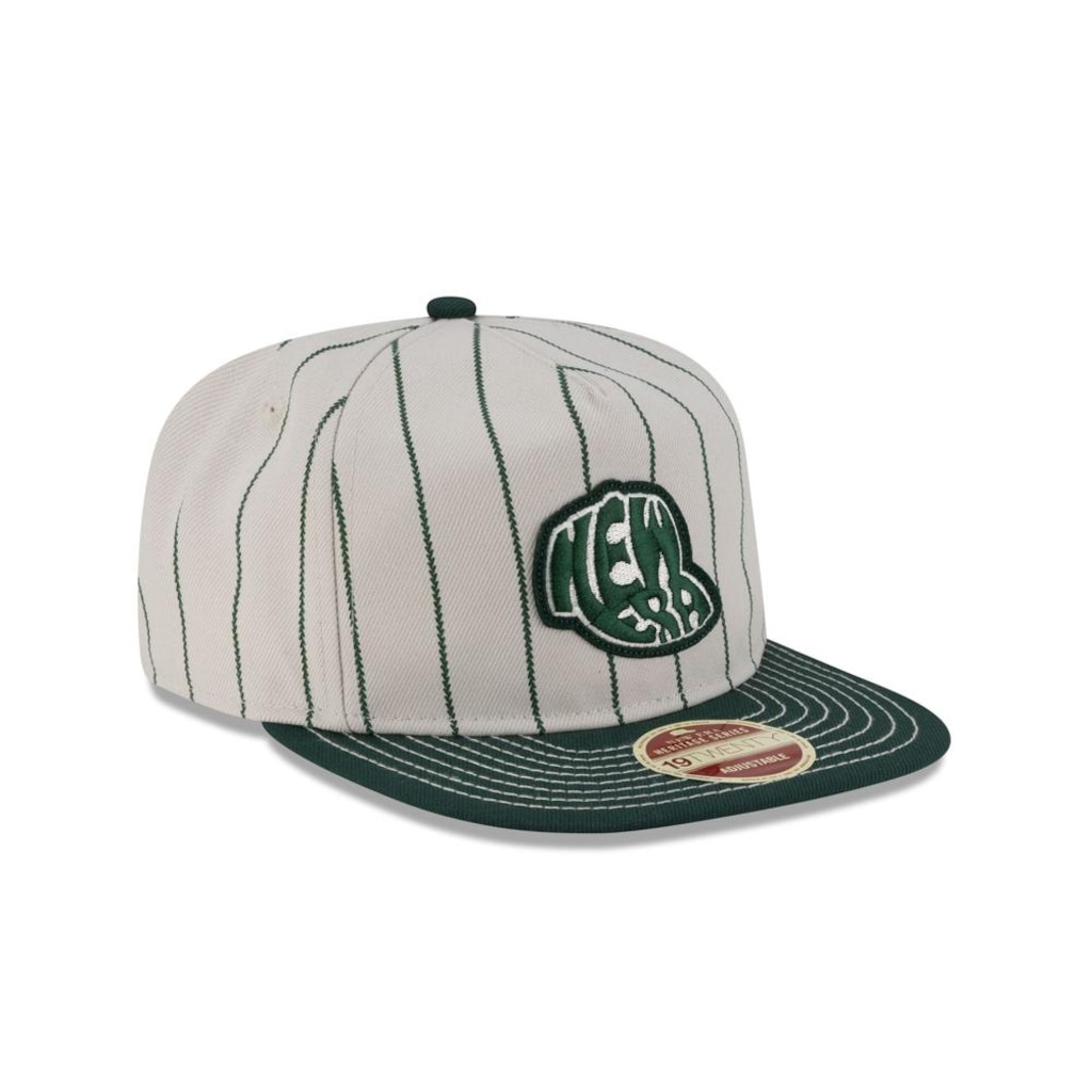 Imagem 3 do produto Boné Unissex New Era 19TWENTY Strapback New Era Booking Program Aba Reta