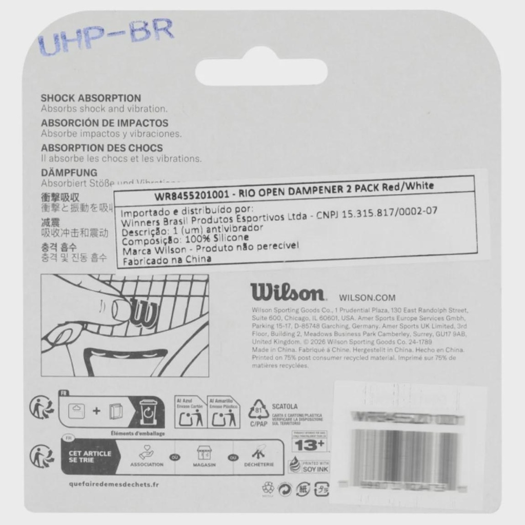Imagem 3 do produto Antivibrador Wilson Rio Open Dampener com 2