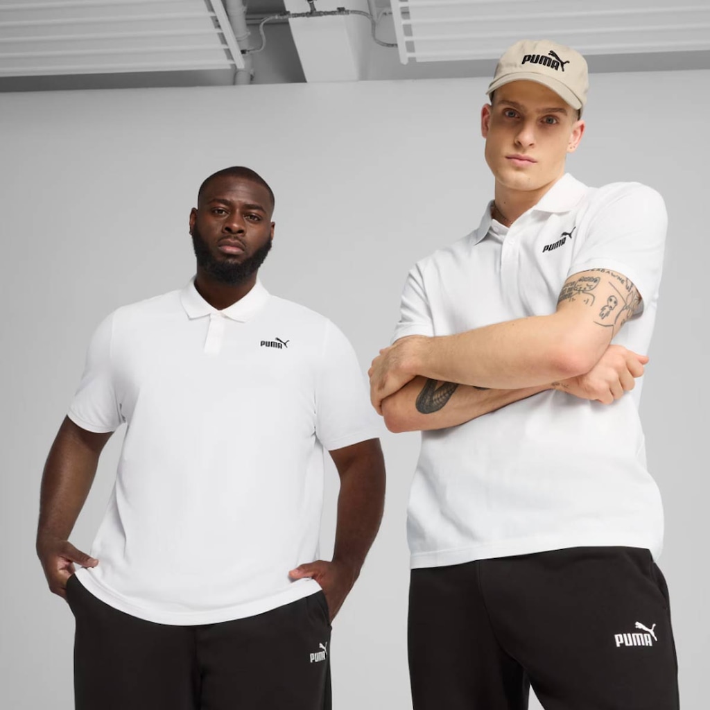 Imagem 5 do produto Camiseta Polo Masculina Ess No1 Pique Puma
