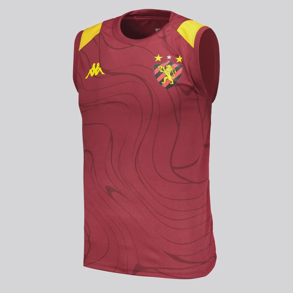 Imagem 5 do produto Camiseta Regata Sport Recife 2026 Treino Comissão Kappa Masculina