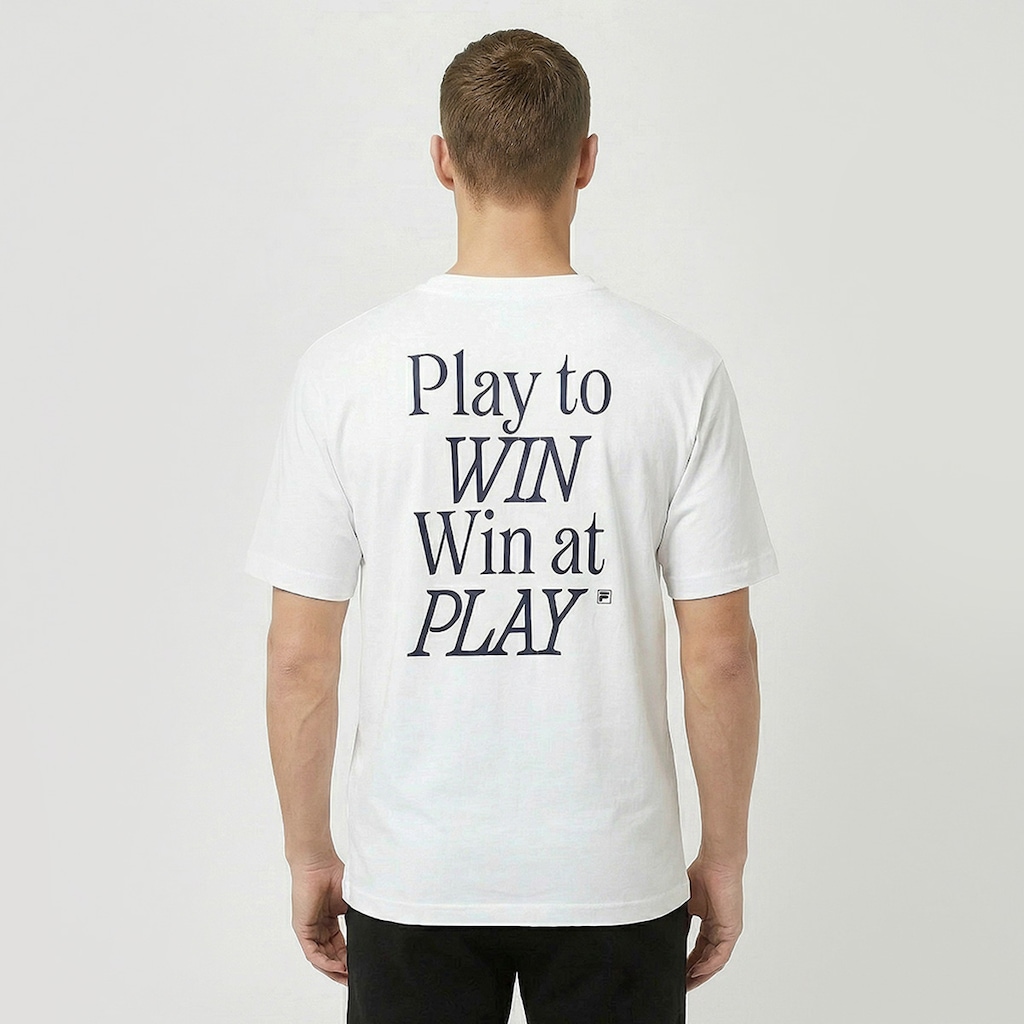 Imagem 3 do produto Camiseta Masculina Over Play To Win Graphic Fila