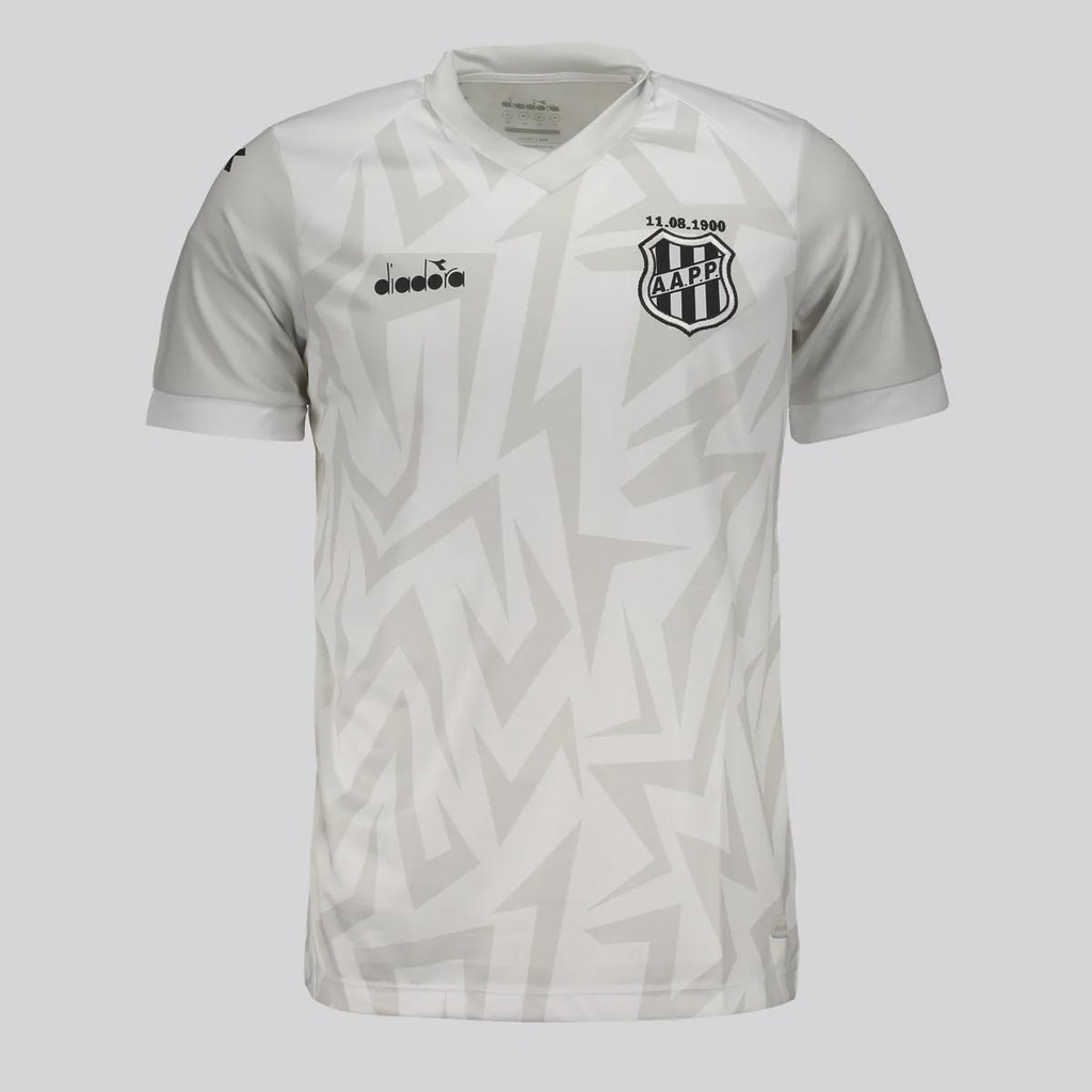 Imagem 4 do produto Camisa Ponte Preta Aquecimento Atleta 2025 Diadora Masculina