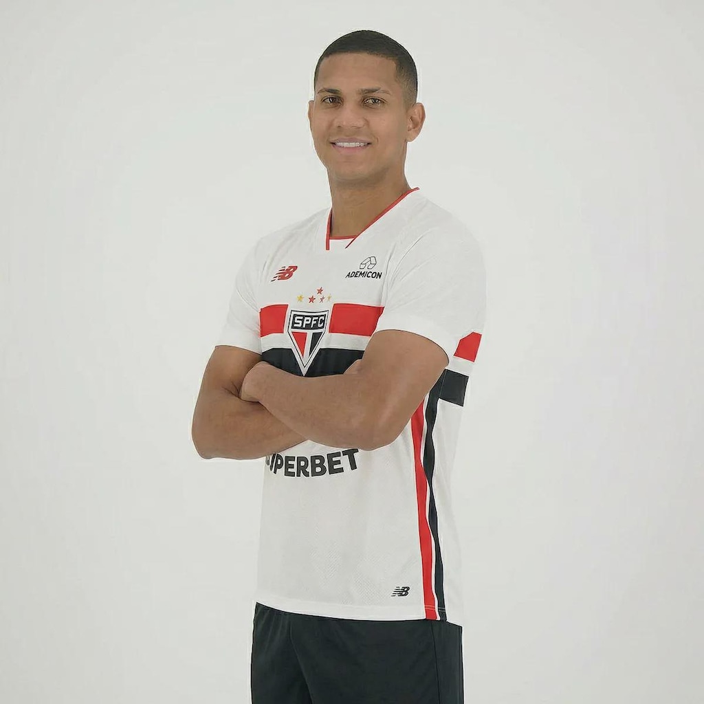 Imagem 2 do produto Camisa São Paulo I 2026 New Balance Masculina