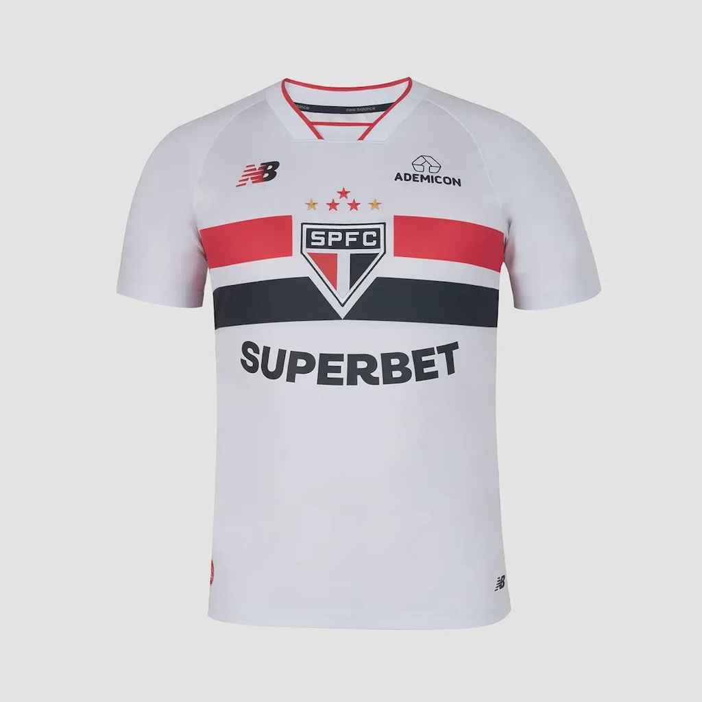 Imagem 4 do produto Camisa São Paulo I 2026 New Balance Masculina