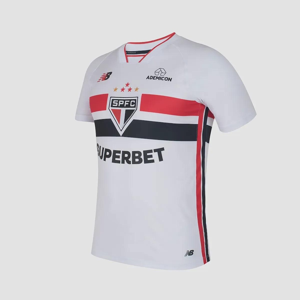 Imagem 5 do produto Camisa São Paulo I 2026 New Balance Masculina