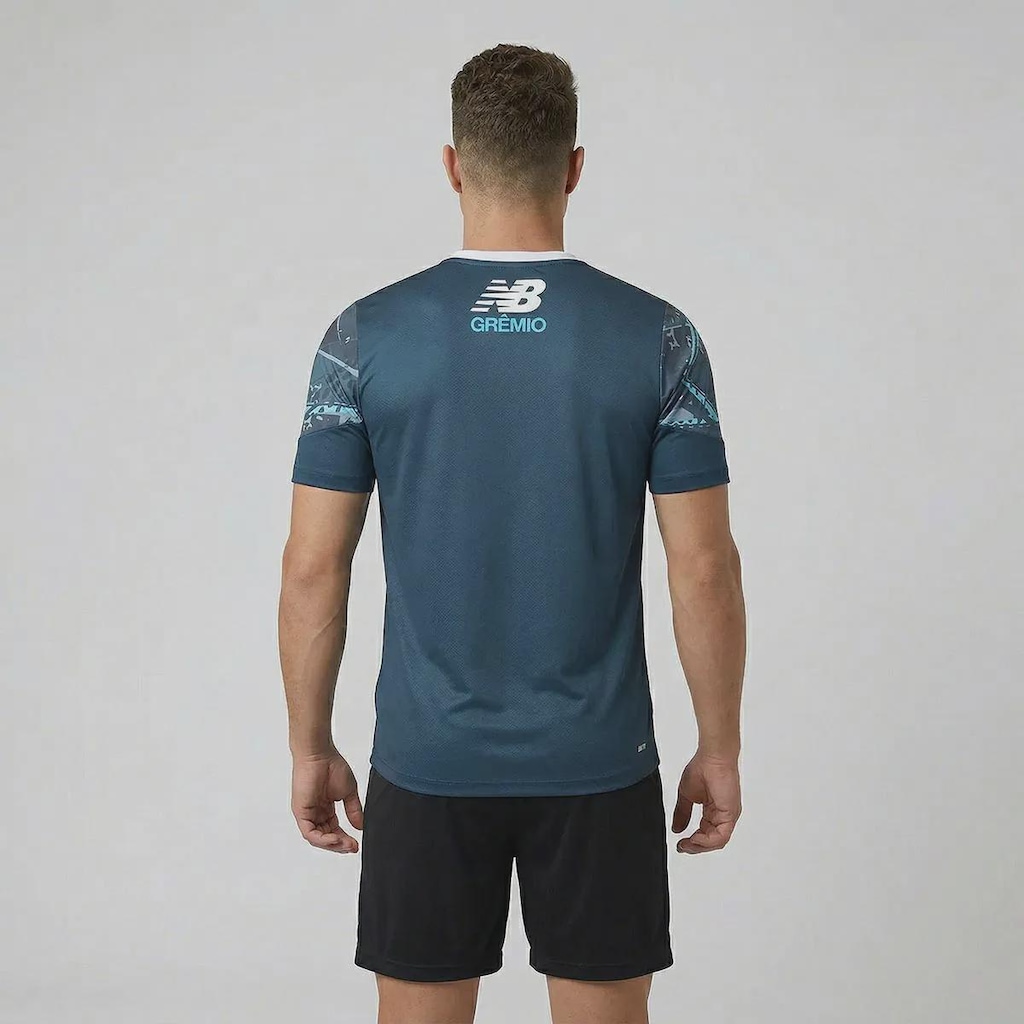 Imagem 3 do produto Camisa Grêmio Pré-Jogo 2026 New Balance Masculina
