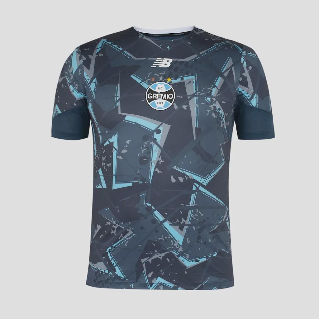 Imagem 4 do produto Camisa Grêmio Pré-Jogo 2026 New Balance Masculina