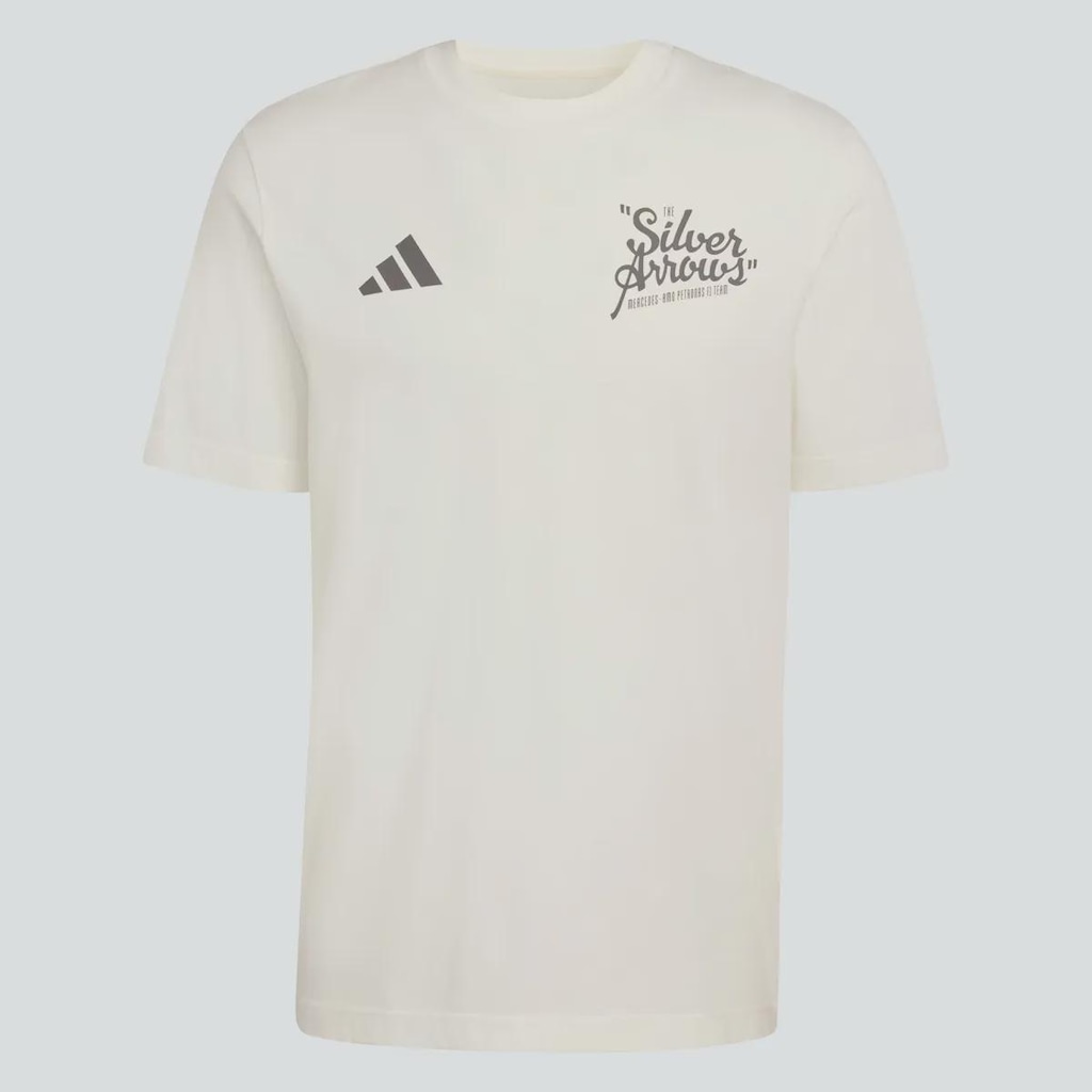 Imagem 4 do produto Camiseta Masculina Mercedes AMG Petronas Silver Arrows O2 adidas