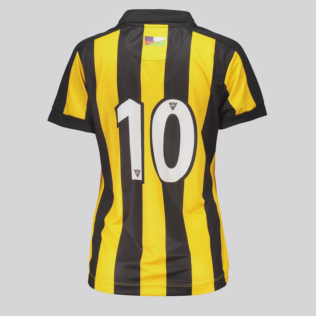 Imagem 3 do produto Camisa Onça Amazonas III 2025 Nº 10 Jogador FutFanatics Feminina