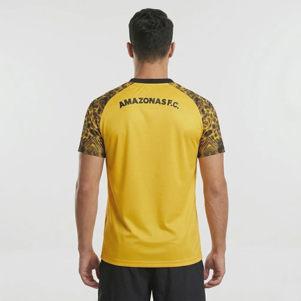 Imagem 2 do produto Camisa Onça Amazonas Treino Atleta 2025 FutFanatics Masculina
