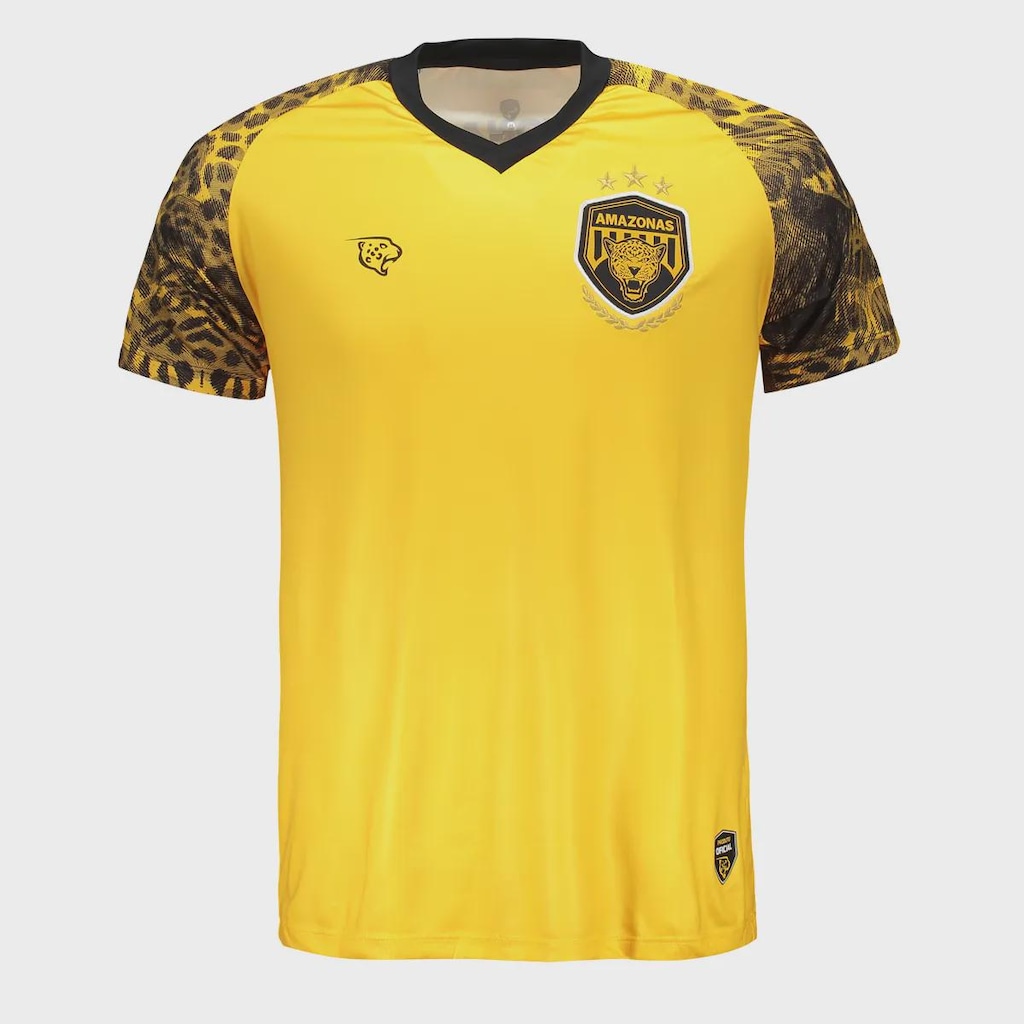 Imagem 3 do produto Camisa Onça Amazonas Treino Atleta 2025 FutFanatics Masculina