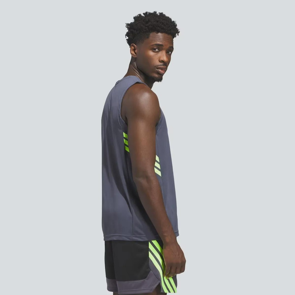 Imagem 2 do produto Camiseta Regata Masculina 3 Stripes Tank adidas