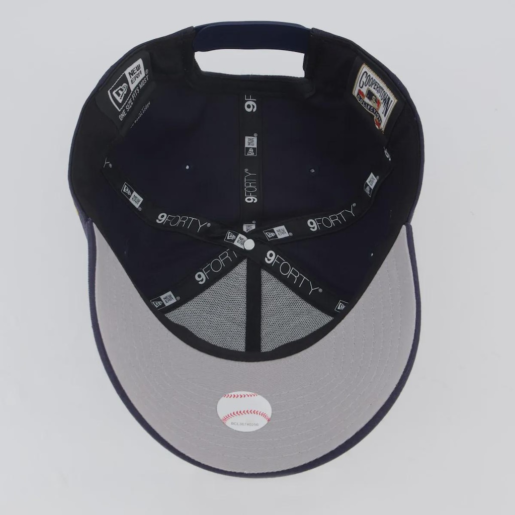 Imagem 4 do produto Boné Aba Curva New Era MLB Los Angeles Dodgers Word Series 940AF Unissex