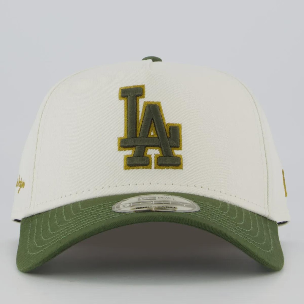 Imagem 2 do produto Boné Aba Curva New Era MLB Los Angeles Dodgers Metallic 940AF Unissex